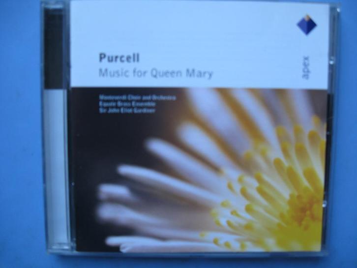 Purcell, Music for Queen Mary, Gardiner, Cd's en Dvd's, Cd's | Klassiek, Gebruikt, Vocaal, Middeleeuwen en Renaissance, Ophalen of Verzenden