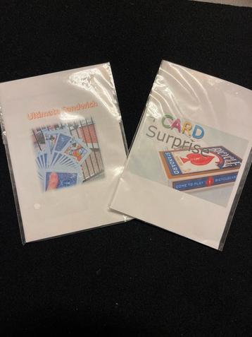 Goocheltrucs: Ultimate Sandwich & 4 Card Surprise beschikbaar voor biedingen