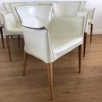 6 Matteo Grassi Matteograssi Vela stoel vintage, Huis en Inrichting, Stoelen, Ophalen, Gebruikt, Bruin, Nvt