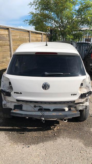 Achterklep/kofferbak Volkswagen polo kleur LB9A 2012 beschikbaar voor biedingen