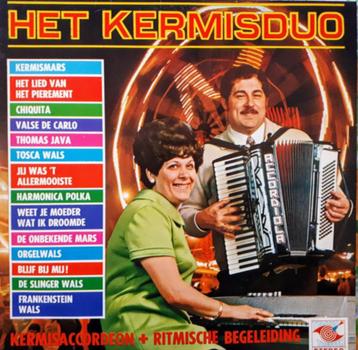Het Kermisduo – Kermisaccordeon + Ritmische Begeleiding beschikbaar voor biedingen