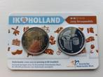 2 euro ik hou van Holland Stroopwafels met zilveren penning., Ophalen of Verzenden, Euro's, Setje, Zilver