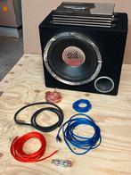 SUBWOOFER COMPLEET PLUG AND PLAY, Auto diversen, Autospeakers, Ophalen of Verzenden, Zo goed als nieuw