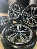 Originele BMW 17 inch velgen + zomerbanden – 5x112, Ophalen, ----, Banden en Velgen, Personenwagen