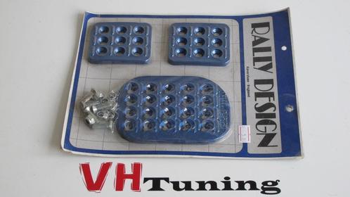Rally design sport pedalenset blauw, Auto diversen, Tuning en Styling, Ophalen of Verzenden