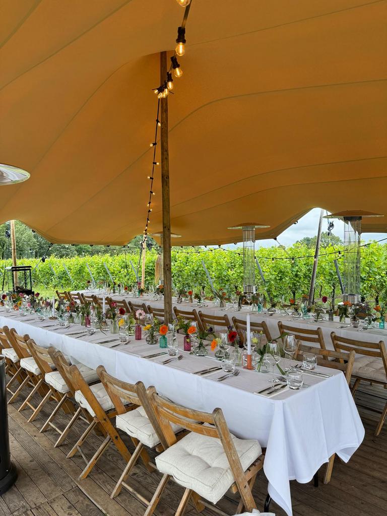 Stretchtent te huur! Party tent, strechtent, diverse maten, Ophalen, Zo goed als nieuw, Overige