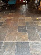 Leistenen Tegelvloer jaren 70 - 30x30 cm, Doe-het-zelf en Verbouw, Tegels, Gebruikt, Hardsteen, Ophalen of Verzenden, 20 tot 40 cm