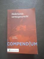 Nederlands Vermogensrecht Compendum Rechtsgeleerdheid jaar 1, Ophalen of Verzenden, Wolters Kluwer, Alpha, WO