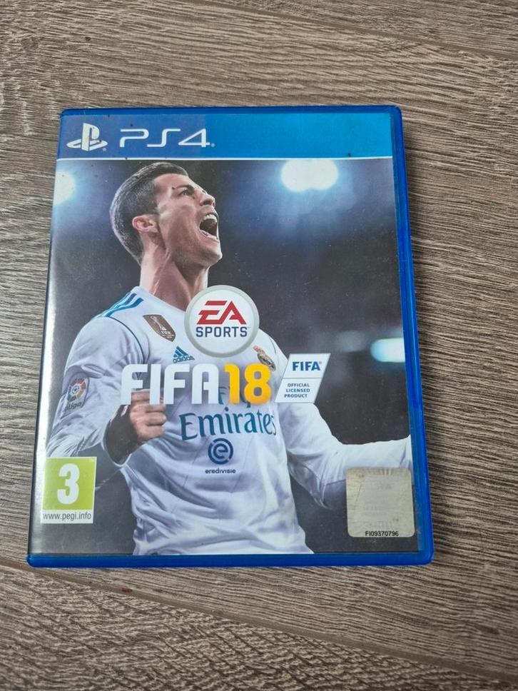 FIFA 18 PS4 - Voetbalgame, Spelcomputers en Games, Games | Sony PlayStation 4, Ophalen of Verzenden