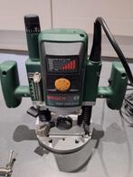 Bovenfrees Bosch POF 800 ACE met geleider en freesjes, Gebruikt, Ophalen of Verzenden, Bovenfrees, Bosch