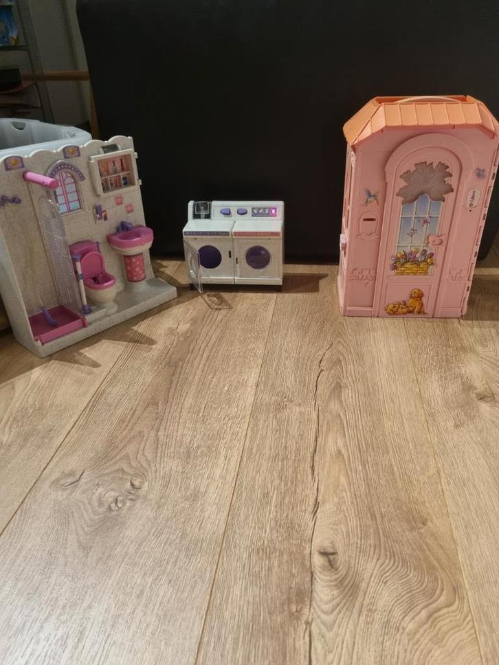 Barbie Huis, Meubels en Accessoires, Kinderen en Baby's, Speelgoed | Poppen, Gebruikt, Barbie, Ophalen of Verzenden