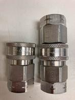 Originele RVS Snap-tite hogedruk koppelingen 1/2”, Ophalen of Verzenden, Zo goed als nieuw