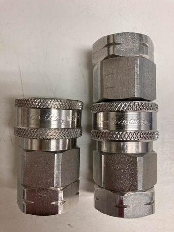 Originele RVS Snap-tite hogedruk koppelingen 1/2” beschikbaar voor biedingen