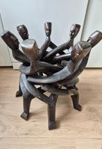 Zeven koppig Afrikaans Unity / éénheids beeld Ghana, Ophalen of Verzenden