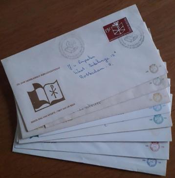 9 FDC Nederland O Beschreven. ADV. no.1 A. beschikbaar voor biedingen