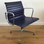 set 8 Vitra EA 108 EA108 stoel paars leer aluminium, Huis en Inrichting, Ophalen, Gebruikt, Overige kleuren, Leer