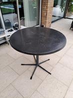 Ronde tuintafel ijzer, Tuin en Terras, Tuintafels, Ophalen, Gebruikt, Rond, Metaal