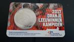 Penning Oranje Leeuwinnen Europees Kampioen 2017 in coincard, Ophalen of Verzenden, Overige materialen, Nederland