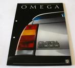 Autofolder Opel Omega 3000 in duits 1986, Ophalen of Verzenden, Zo goed als nieuw, Opel