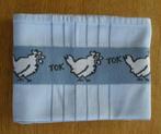 Vintage theedoek - Kippen / nr.49, Huis en Inrichting, Keuken | Textiel, Ophalen of Verzenden, Zo goed als nieuw, Blauw, Theedoek of Handdoek