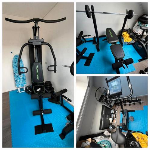 Complete Homegym Z.G.A.N Tunturi & Gorilla Sports twv €1385, Sport en Fitness, Fitnessmaterialen, Zo goed als nieuw, Overige typen