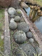 15 stuks betonnen bollen fontein stenen, Tuin en Terras, Ophalen, Gebruikt, Beton