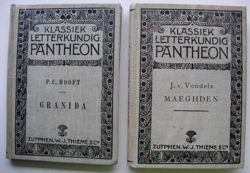 2x Langendijk, 1905 - Hooft 1919- Vondel- Klassiek Pantheon, Antiek en Kunst, Antiek | Boeken en Bijbels, Ophalen of Verzenden