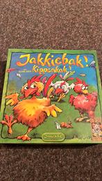 Jakkiebak Kippenkak! Bordspel, Hobby en Vrije tijd, Gezelschapsspellen | Bordspellen, Ophalen of Verzenden, Zo goed als nieuw