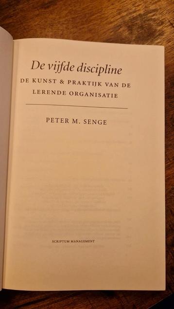 De Vijfde Discipline - Peter Senge beschikbaar voor biedingen