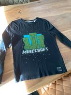 Minecraft sweater en t shirt mt 146/152, Kinderen en Baby's, Jongen of Meisje, Ophalen of Verzenden, Zo goed als nieuw