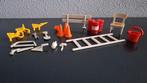 20 Playmobil attributen. Thema: bouw- / wegwerkzaamheden, Ophalen of Verzenden, Zo goed als nieuw