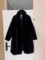 NA-KD Faux Fur Jas - Zwart - Maat 40, Ophalen of Verzenden, Zo goed als nieuw, Maat 38/40 (M), Zwart