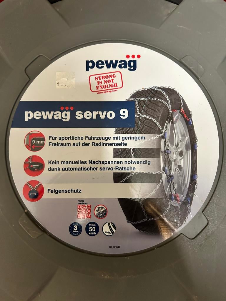 Pewag Servo 9 Sneeuwkettingen - Nieuw!, Ophalen of Verzenden, Nieuw