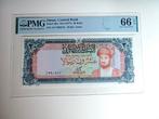 Zeldzame Oman 20 Rial Bankbiljet - PMG 66, Ophalen of Verzenden