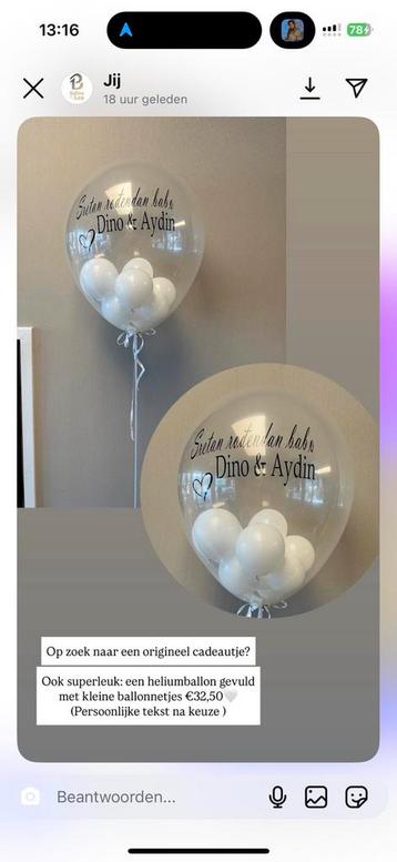 Bubbel ballon  beschikbaar voor biedingen