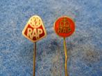 Speldjes 2 x RAP, Verzamelen, Speldjes, Pins en Buttons, Verzenden, Gebruikt, Overige onderwerpen