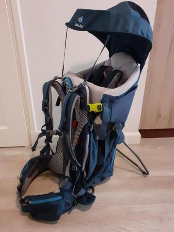 Te huur: Deuter Kid Comfort rugdrager met zonnekap beschikbaar voor biedingen