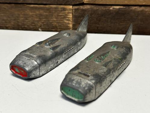 Dinky Toys 1937 Thunderbolt - 2x - A6046, Hobby en Vrije tijd, Modelauto's | Overige schalen, Gebruikt, Ophalen of Verzenden