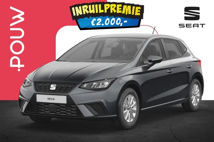 SEAT Ibiza 1.0 EcoTSI 95pk Style | Apple Carplay/Android Aut, Auto's, Seat, Bedrijf, Te koop, Ibiza, ABS, Airbags, Airconditioning