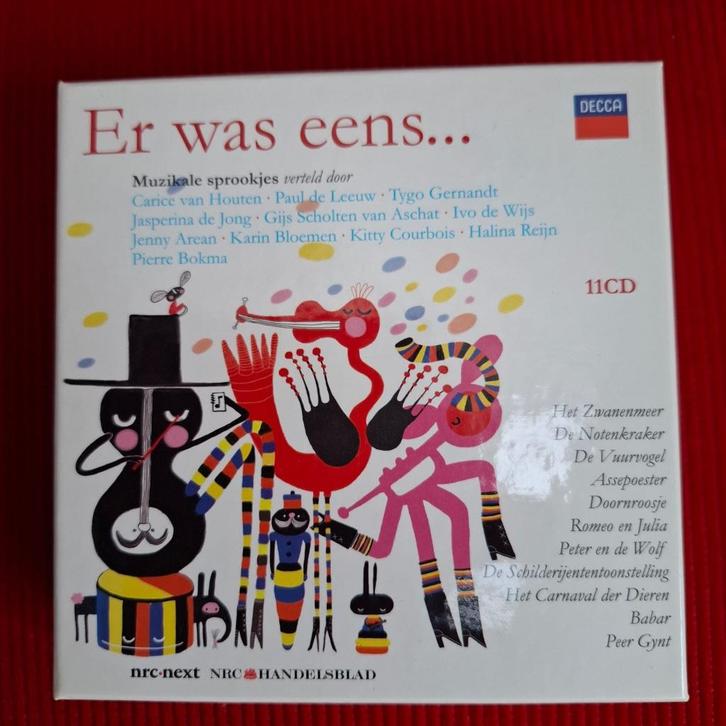 Er was eens... Cd's met muzikale sprookjes, Cd's en Dvd's, Cd's | Kinderen en Jeugd, Zo goed als nieuw, Verhaal of Sprookje, 6 tot 9 jaar