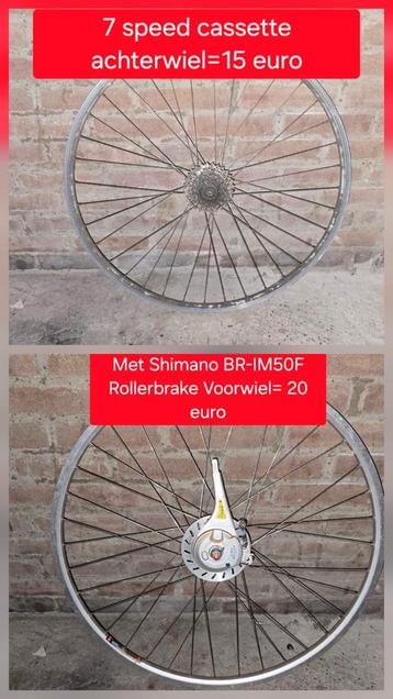 7 Fietswielen - Diverse types