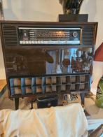 vintage Grundig radio en platenspeler kast, Audio, Tv en Foto, Radio's, Ophalen, Gebruikt, Radio
