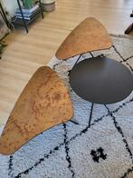 Salontafel 3 delen (niervormig), Ophalen, Zo goed als nieuw, 75 cm of meer, Overige vormen
