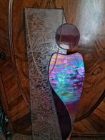 Groot stuk glas in lood/ design, Ophalen