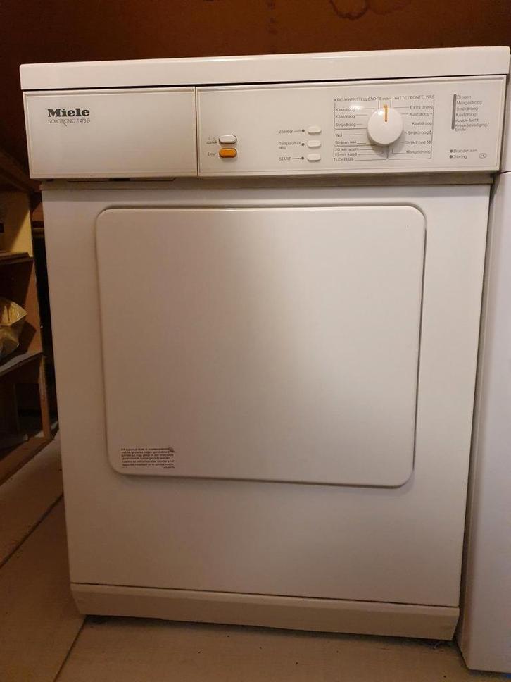 Miele Novotronic T 478 G wasdroger, Witgoed en Apparatuur, Wasdrogers, Gebruikt, Luchtafvoer, Voorlader, 6 tot 8 kg, 85 tot 90 cm
