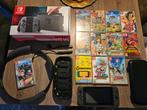 Nintendo Switch Compleet met 12 Spellen, Spelcomputers en Games, Spelcomputers | Nintendo Switch, Ophalen of Verzenden, Zo goed als nieuw