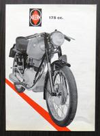 Italiaanse folder Gilera 175 - 1956, Motoren, Handleidingen en Instructieboekjes, Overige merken