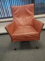 Stoel fauteuil Montis Charly leer, Ophalen, Gebruikt, Minder dan 75 cm, Leer