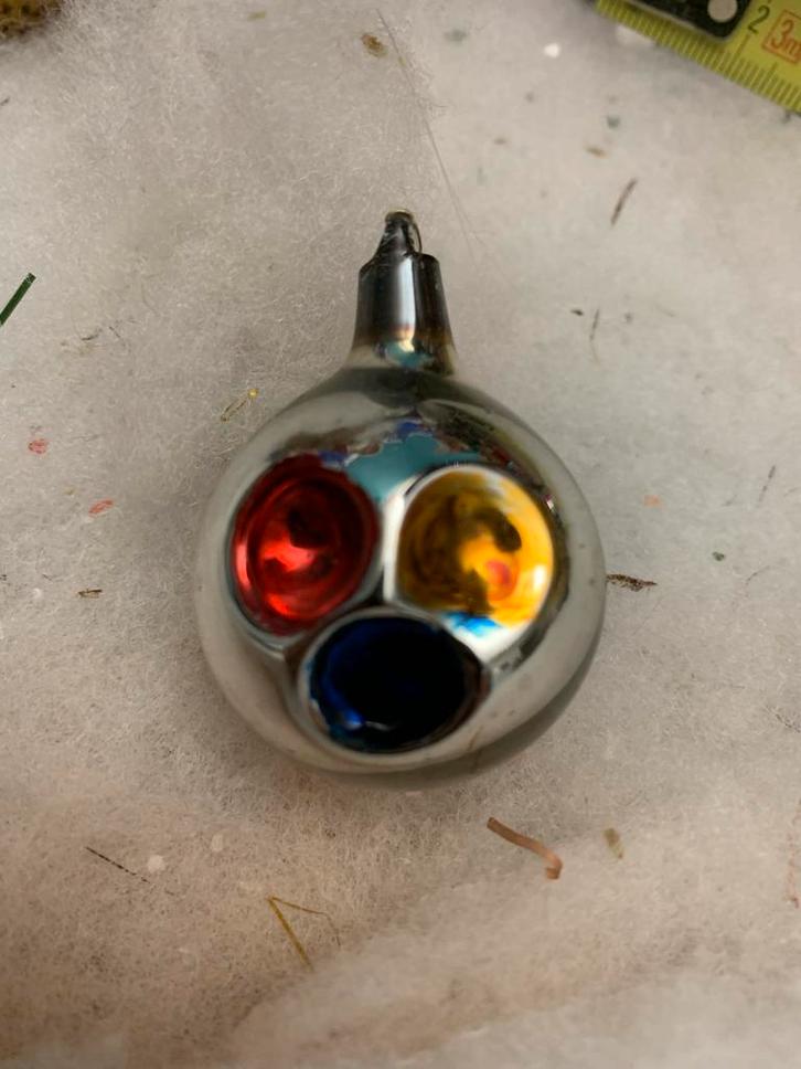 #kerst ajeko glazen oogje, Diversen, Kerst, Zo goed als nieuw, Ophalen of Verzenden