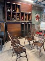 4 windsor stoelen.   Antiek vintage en kast, Antiek en Kunst, Ophalen of Verzenden